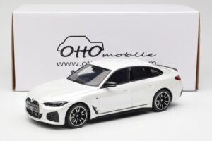 BMW i4 M50 G26 Mineral Baltas Metalinis Otto 1:18 OT1074 Derva - nuotrauka 6 iš 6