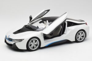 BMW i8 Crystal Baltas Paragon 1:18 80432336841 Metalas - nuotrauka 2 iš 8