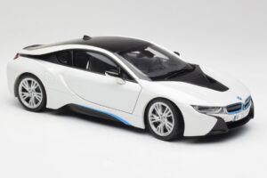 BMW i8 Crystal Baltas Paragon 1:18 80432336841 Metalas - nuotrauka 6 iš 8
