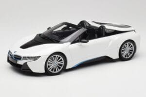 BMW i8 Roadster I15 Baltas Metalinis Minichamps 1:18 155027031 Metalas