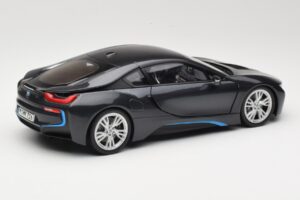 BMW i8 Sophisto Grey Minichamps 1:18 80432336842 Metalas - nuotrauka 3 iš 8