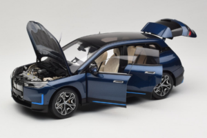 BMW iX Blue Metallic Minichamps 1:18 110023100 Metalas - nuotrauka 2 iš 8
