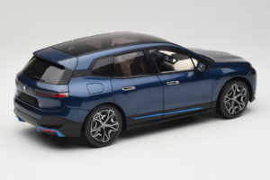 BMW iX Blue Metallic Minichamps 1:18 110023100 Metalas - nuotrauka 3 iš 8