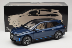 BMW iX Blue Metallic Minichamps 1:18 110023100 Metalas - nuotrauka 8 iš 8