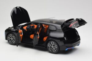 BMW iX Sapphire Black Minichamps 1:18 110023101 Metalas - nuotrauka 5 iš 8