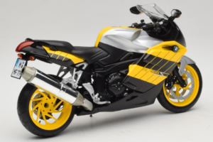 BMW K1200S Geltonas Juodas Minichamps 1:10 80430309224 Metalas - nuotrauka 3 iš 8