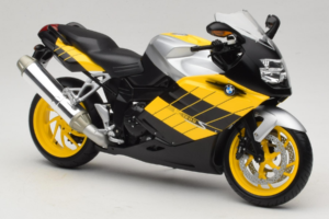 BMW K1200S Geltonas Juodas Minichamps 1:10 80430309224 Metalas - nuotrauka 6 iš 8