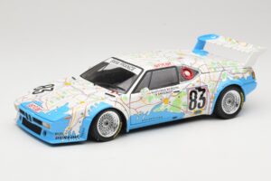 BMW M1 #83 D. Quester / D. Pironi / M. Mignot 24 Hours of Le Mans 1980 Minichamps 1:18 80430137893 Metalas