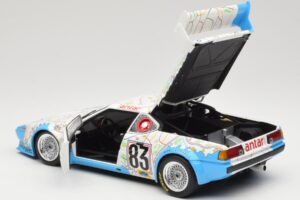 BMW M1 #83 D. Quester / D. Pironi / M. Mignot 24 Hours of Le Mans 1980 Minichamps 1:18 80430137893 Metalas - nuotrauka 5 iš 8