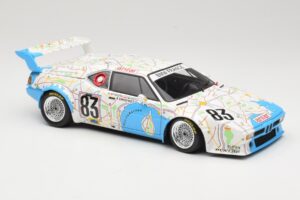BMW M1 #83 D. Quester / D. Pironi / M. Mignot 24 Hours of Le Mans 1980 Minichamps 1:18 80430137893 Metalas - nuotrauka 6 iš 8