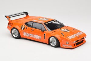 BMW M1 Auto Maass Jagermeister #1 B. König DRT Wunstorf 1982 Minichamps 1:18 155822901 Metalas - nuotrauka 4 iš 6