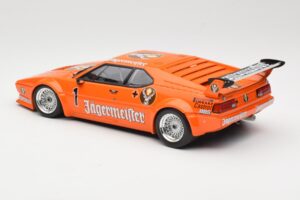 BMW M1 Auto Maass Jagermeister #1 B. König DRT Wunstorf 1982 Minichamps 1:18 155822901 Metalas - nuotrauka 5 iš 6