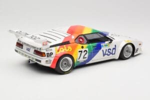 BMW M1 #72 BMW France Zol Auto B. Rousselot / J. Servanin 24 Hours of Le Mans 1981 Minichamps 1:18 180812972 Metalas - nuotrauka 3 iš 8