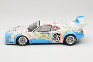 BMW M1 Carte de France #83 D. Pironi / D. Quester 24 Hours of Le Mans 1980 Minichamps 1:18 180802983 Metalas - nuotrauka 4 iš 8