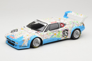 BMW M1 Carte de France #83 D. Pironi / D. Quester 24 Hours of Le Mans 1980 Minichamps 1:18 180802983 Metalas