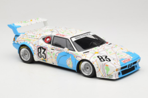 BMW M1 Carte de France #83 D. Pironi / D. Quester 24 Hours of Le Mans 1980 Minichamps 1:18 180802983 Metalas - nuotrauka 6 iš 8