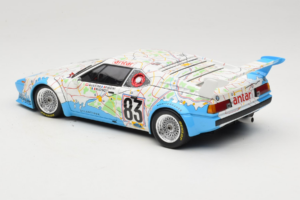 BMW M1 Carte de France #83 D. Pironi / D. Quester 24 Hours of Le Mans 1980 Minichamps 1:18 180802983 Metalas - nuotrauka 7 iš 8