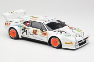 BMW M1 #83 Danner Bayern C. Danner / L. Oberndorfer 24 Hours of Le Mans 1981 Minichamps 1:18 80430306592 Metalas - nuotrauka 6 iš 8