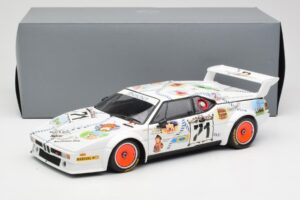 BMW M1 #83 Danner Bayern C. Danner / L. Oberndorfer 24 Hours of Le Mans 1981 Minichamps 1:18 80430306592 Metalas - nuotrauka 8 iš 8
