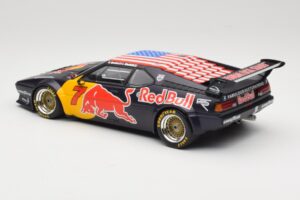 BMW M1 Group B Team Red Bull #7 D. Quester / A. Riccitelli Class Winners HSR Daytona Classic 2017 Minichamps 1:18 155172907 M - nuotrauka 5 iš 6