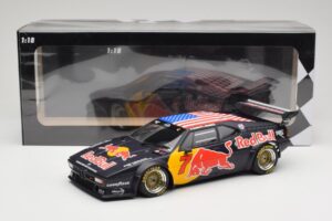 BMW M1 Group B Team Red Bull #7 D. Quester / A. Riccitelli Class Winners HSR Daytona Classic 2017 Minichamps 1:18 155172907 M - nuotrauka 6 iš 6