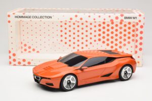 BMW M1 Hommage Orange Metallic Norev 1:18 80432413752 Metalas - nuotrauka 6 iš 6