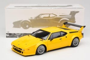 BMW M1 Geltonas Minichamps 1:18 180792998 Metalas - nuotrauka 8 iš 8