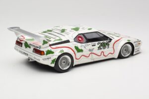 BMW M1 Procar #201 BMW Motorsport H. Stuck / N. Piquet 1000km Nürburgring 1980 Minichamps 1:18 180802901 Metalas - nuotrauka 3 iš 8