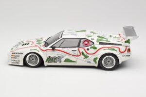 BMW M1 Procar #201 BMW Motorsport H. Stuck / N. Piquet 1000km Nürburgring 1980 Minichamps 1:18 180802901 Metalas - nuotrauka 4 iš 8