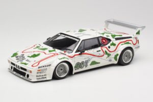 BMW M1 Procar #201 BMW Motorsport H. Stuck / N. Piquet 1000km Nürburgring 1980 Minichamps 1:18 180802901 Metalas