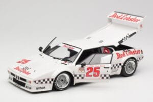 BMW M1 #25 Red Lobster D. Cowart / K. Miller LA Times GP Riverside 1981 Minichamps 1:18 180812925 Metalas - nuotrauka 2 iš 8