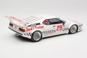 BMW M1 #25 Red Lobster D. Cowart / K. Miller LA Times GP Riverside 1981 Minichamps 1:18 180812925 Metalas - nuotrauka 3 iš 8