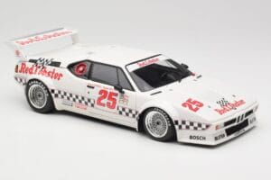 BMW M1 #25 Red Lobster D. Cowart / K. Miller LA Times GP Riverside 1981 Minichamps 1:18 180812925 Metalas - nuotrauka 6 iš 8