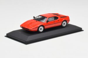 BMW M1 Raudonas Minichamps 1:43 430025022 Metalas - nuotrauka 2 iš 4