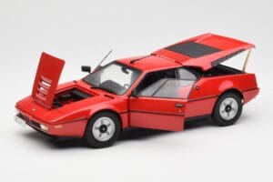 BMW M1 Raudonas Norev 1:18 183220 Metalas - nuotrauka 2 iš 8