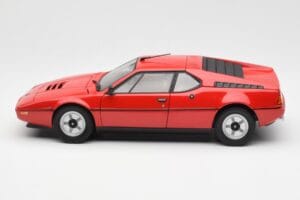 BMW M1 Raudonas Norev 1:18 183220 Metalas - nuotrauka 4 iš 8