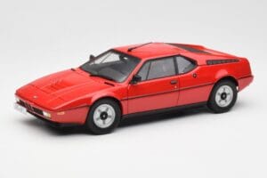 BMW M1 Raudonas Norev 1:18 183220 Metalas