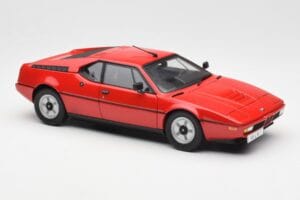 BMW M1 Raudonas Norev 1:18 183220 Metalas - nuotrauka 6 iš 8