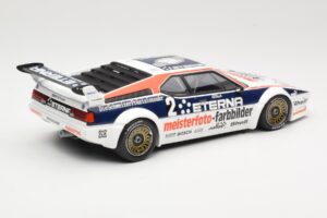 BMW M1 Schnitzer #2 H-J. Stuck Winner Deutsche Automobil Rennsport Trophy Zolder 1982 Minichamps 1:18 155822902 Metalas - nuotrauka 2 iš 6