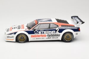 BMW M1 Schnitzer #2 H-J. Stuck Winner Deutsche Automobil Rennsport Trophy Zolder 1982 Minichamps 1:18 155822902 Metalas - nuotrauka 3 iš 6