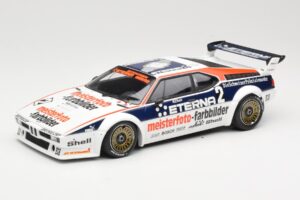 BMW M1 Schnitzer #2 H-J. Stuck Winner Deutsche Automobil Rennsport Trophy Zolder 1982 Minichamps 1:18 155822902 Metalas