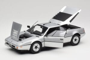 BMW M1 Sidabrinis Metalas Norev 1:18 183226 Metalas - nuotrauka 2 iš 8