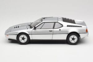 BMW M1 Sidabrinis Metalas Norev 1:18 183226 Metalas - nuotrauka 4 iš 8