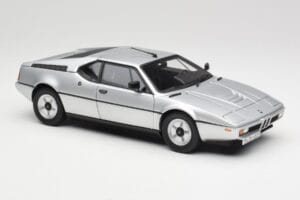 BMW M1 Sidabrinis Metalas Norev 1:18 183226 Metalas - nuotrauka 6 iš 8