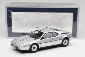 BMW M1 Sidabrinis Metalas Norev 1:18 183226 Metalas - nuotrauka 8 iš 8