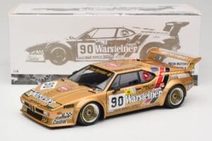 BMW M1 #90 Warsteiner C. Pallavicini / L. von Bayern 24 Hours of Le Mans 1983 Minichamps 1:18 180832990 Metalas - nuotrauka 8 iš 8