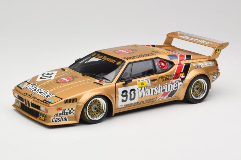 BMW M1 #90 Warsteiner C. Pallavicini / L. von Bayern 24 Hours of Le Mans 1983 Minichamps 1:18 180832990 Metalas