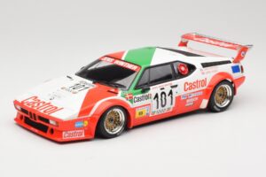 BMW M1 Winther Racing K. Winther / D. Mercer 24 Hours of Le Mans 1984 Minichamps 1:18 155842901 Metalas