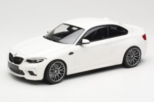 BMW M2 Competition F87 Baltas Minichamps 1:18 155028000 Metalas