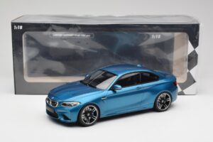 BMW M2 F87 Blue Metallic Minichamps 1:18 155026101 Metalas - nuotrauka 6 iš 6